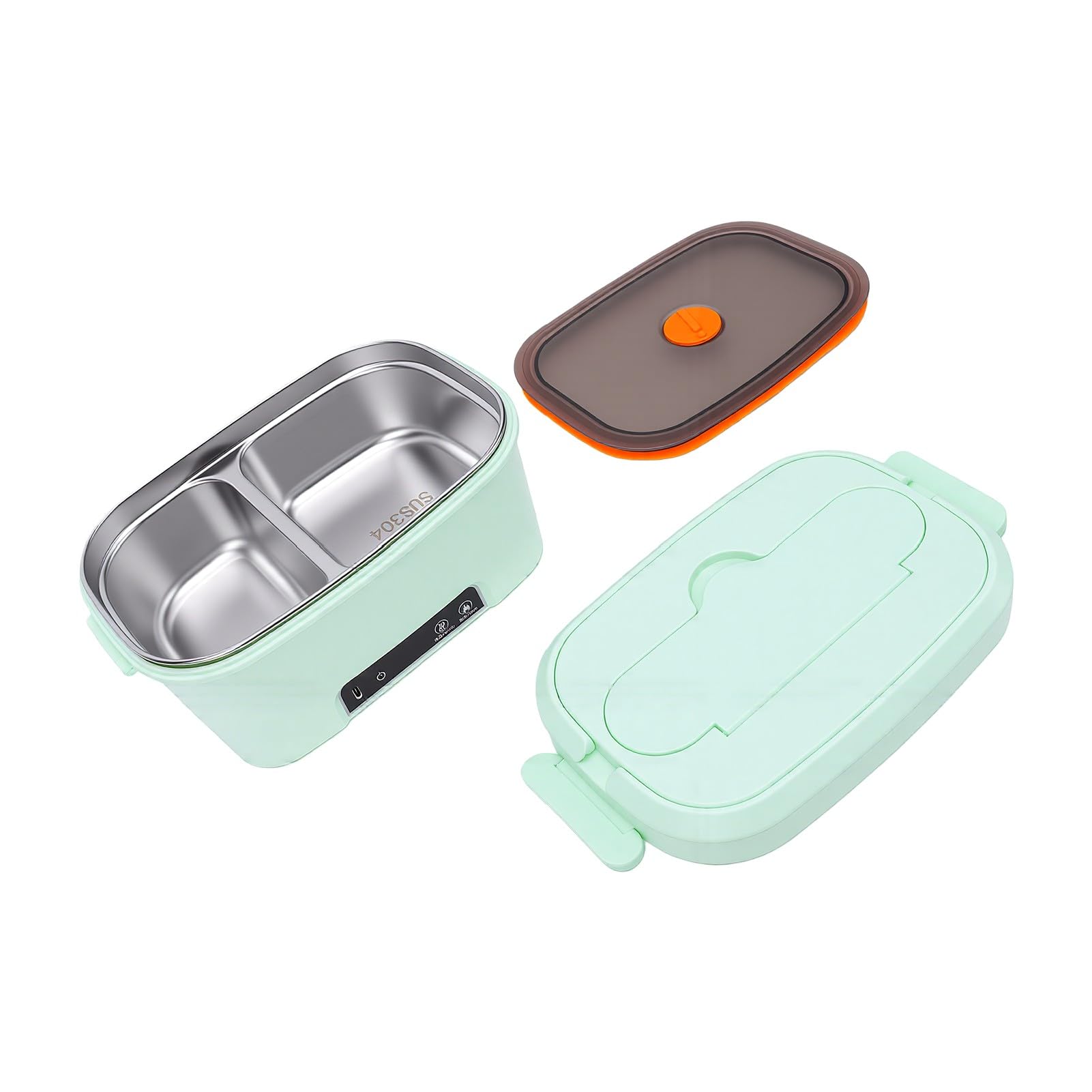 Sorandy Cestino Pranzo Riscaldato Senza Fili, 1.5L Scaldavivande Portatile