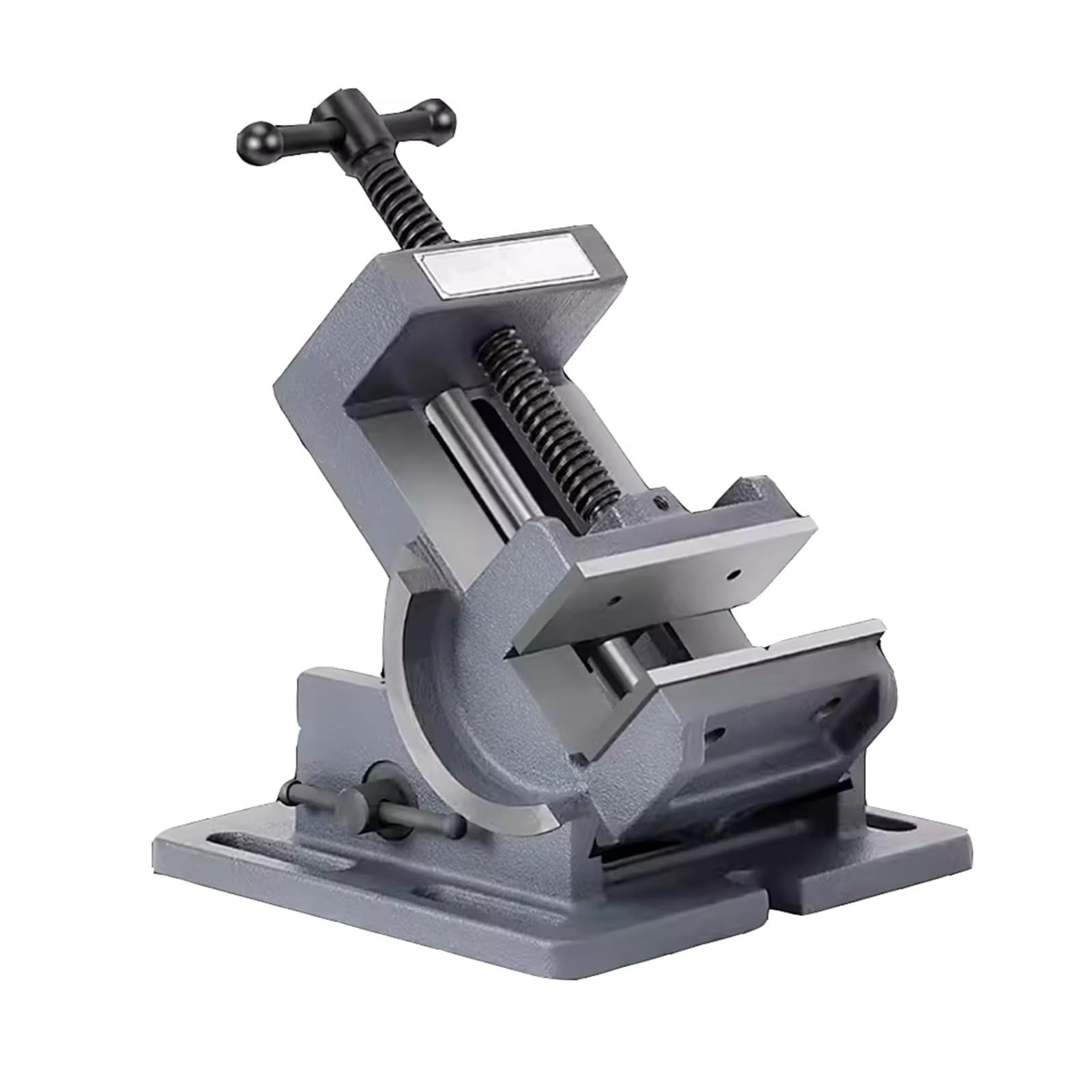 Bench Vice, 3" 4" 75mm 100mm Adjustable Angle Tilt Vise for Wood Metal Workbench Drill Press for Woodworking, Metalworking(4inch 100mm)