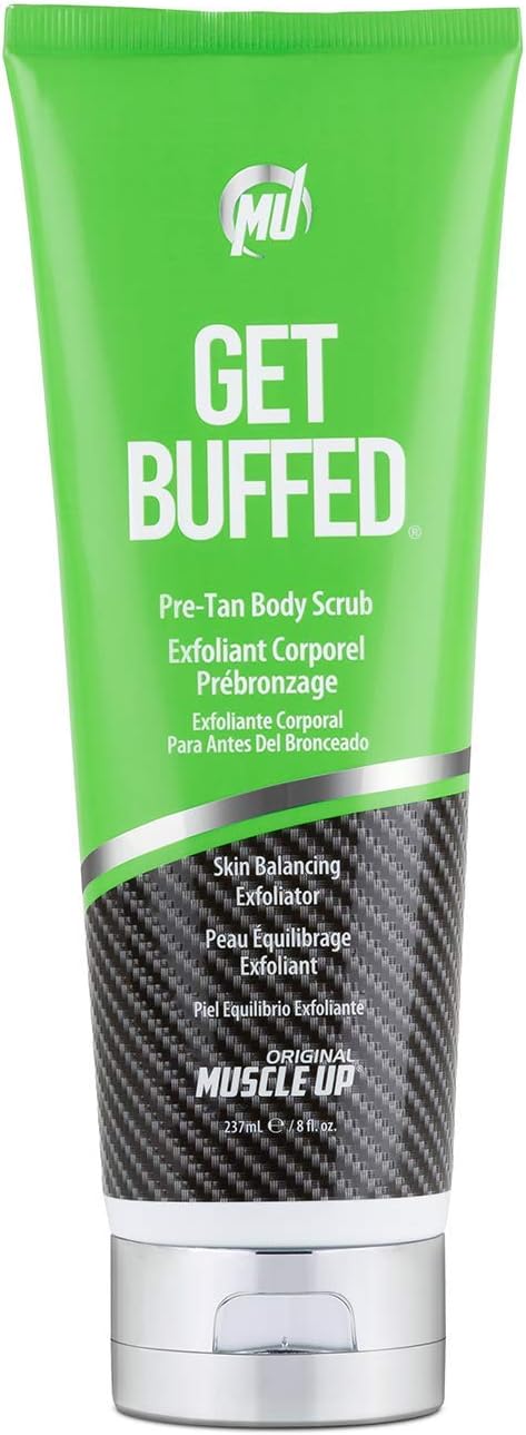 Get Buffed Pre-Tan Body Scrub Skin Balancing Exfoliator - 237 ml