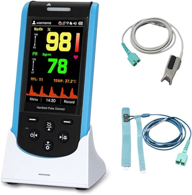recording pulse oximeter