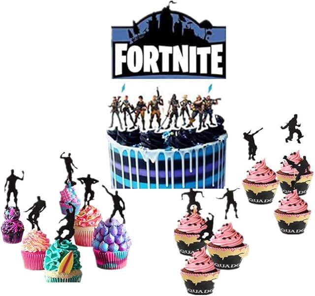 Amazon.co.uk fortnite cupcake topper