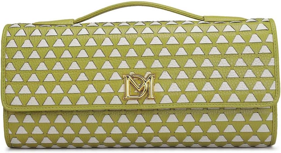 - Women's Leather Clutch - Green