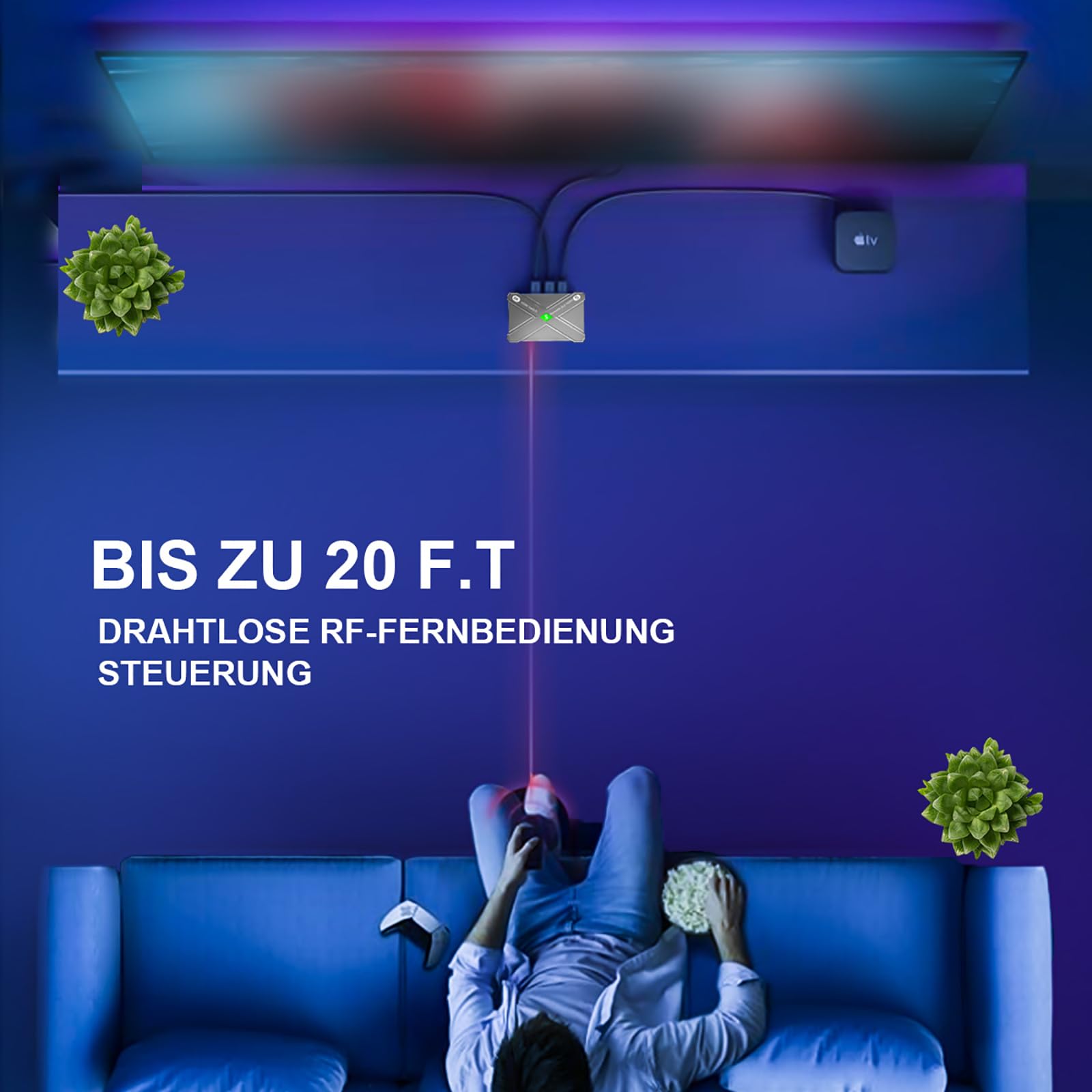 8K HDMI 2.1 Switch Bidirektional, 4K@120Hz 48Gbps | 8K@60Hz, HDCP 2.2, HDR, Dolby Atmos, Ein-Tasten-Umschaltung, 3-in-1 Out & 1-in-3 Out, PS5 Xbox kompatibel