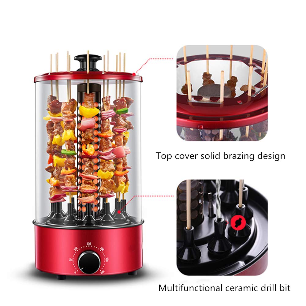 Joselin Support En Acier Inoxydable Pour Brochette Verticale, Pointes