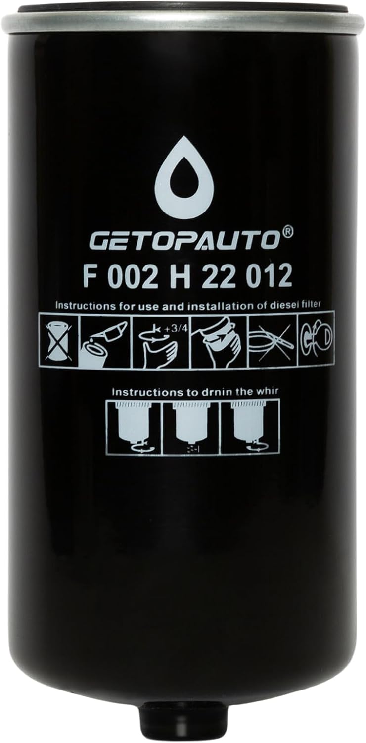 GETOPAUTO Fuel Filter Combo - Compatible with Mahindra 1533, 1538 4WD, T4 & HST Cabin