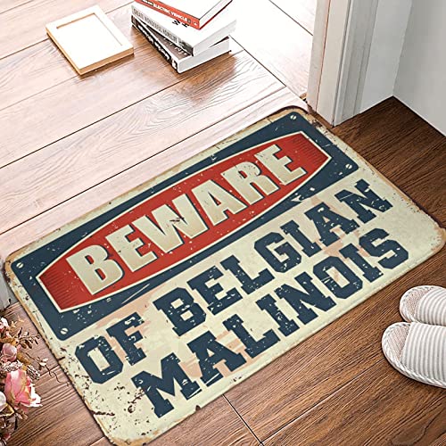 Tapis Malinois cadeau de Noël original taille 50x80 cm - 2