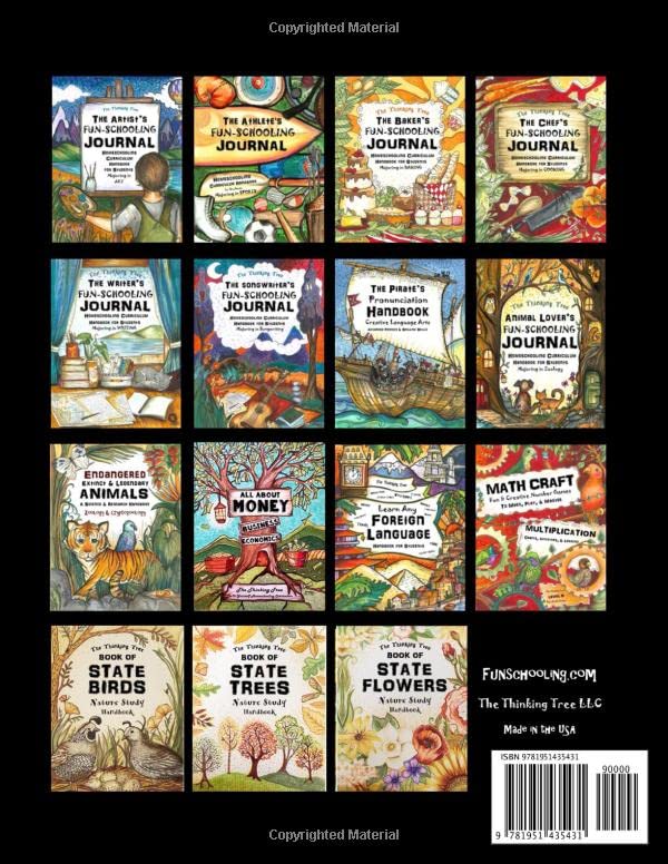 All About Bugs - Homeschooling Handbook: Thinking Tree - A Creative Unit Study - Science, Research, Geography, Drawing & Language Arts - Ages 7 to 17 - Image 2