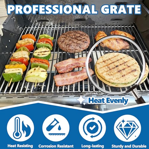 Image of SafBbcue Replacement Parts Kit for Nexgrill 4 burner 720-0830A 720-0830H 720-0783E 720-0783C 720-0830D Parts, Kenmore 122.33492410 122.33492411, Master Forge 1010037, BHG 720-0783W Replacement Parts