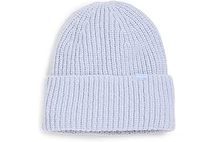Women's Alpaca-Blend Cuffed Beanie: Style and Warmth for Winter