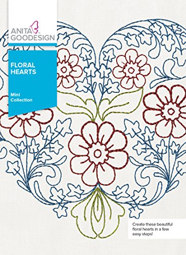 Anita Goodesign Embroidery Designs Floral Hearts