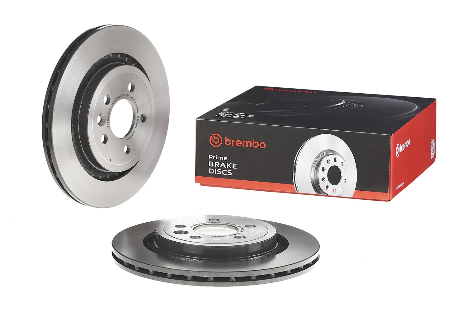 Brembo 09.9587.11 UV Coated Pillar Vented Rear Brake Rotor VOLVO/VOLVO (CHANGAN)/VOLVO ASIA OE# 30769060