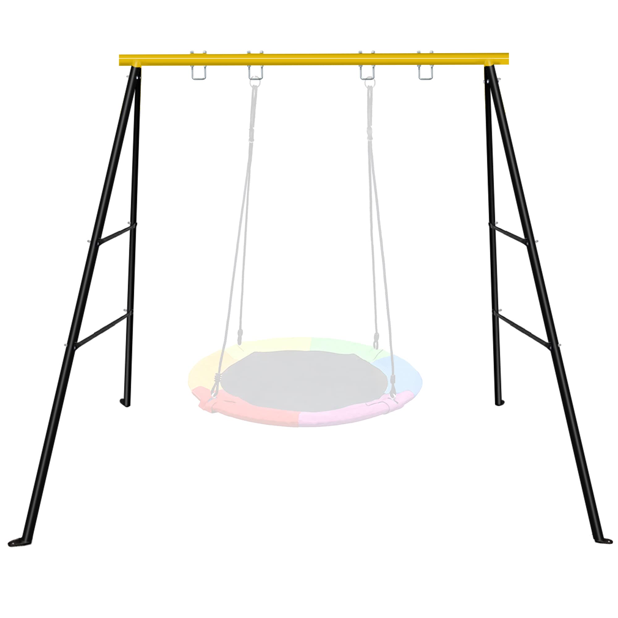 Buy SURPCOS Swing Frame, Extra Large Heavy Duty AFrame Swing Stand