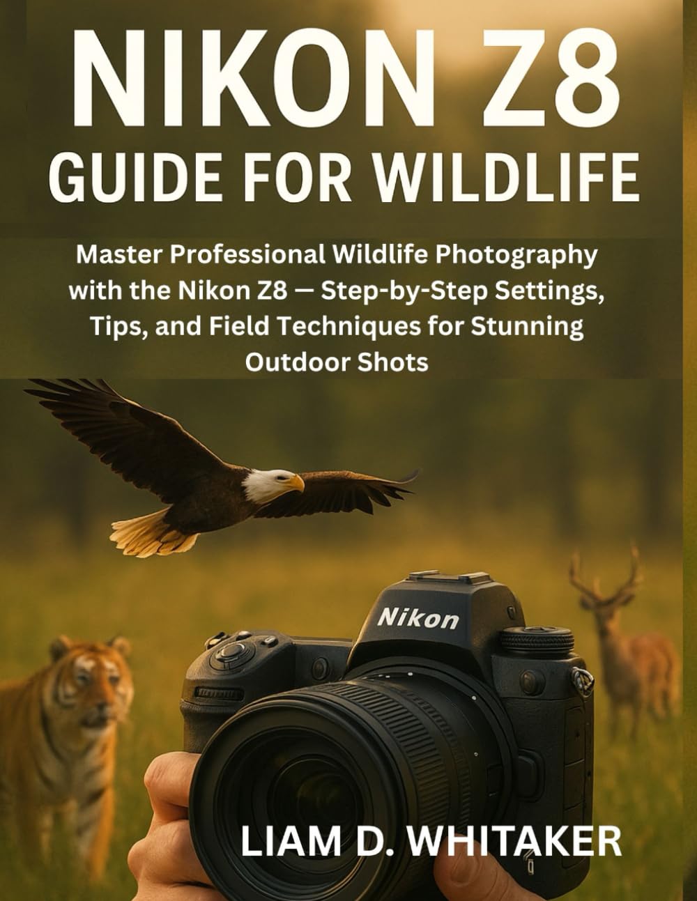NIKON Z8 GUIDE FOR WILDLIFE: Master Professional Wildlife Photography with the Nikon Z8 — Step-by-Step Settings, Tips, and Field Techniques for Stunning Outdoor Shots