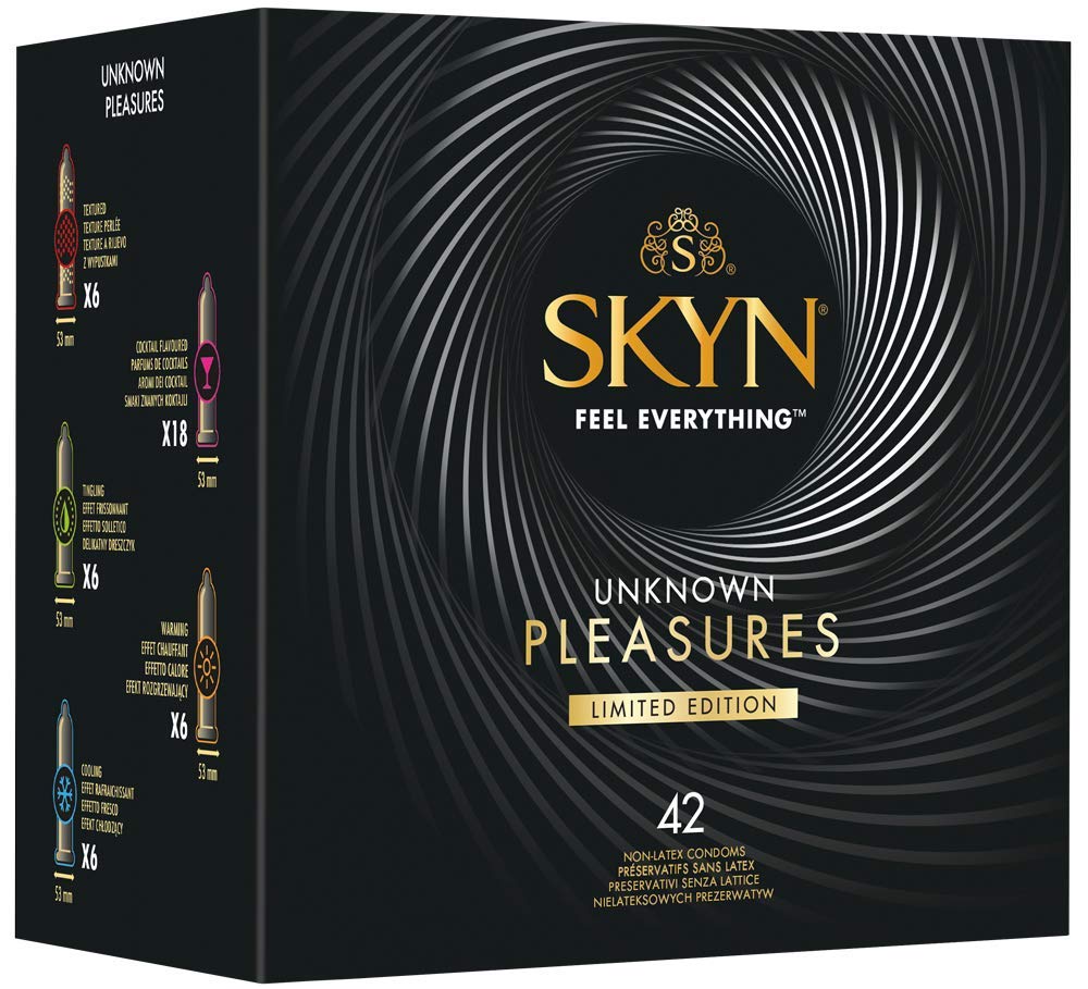 SKYN Unknown Pleasures 42 unidades de preservativos sin látex