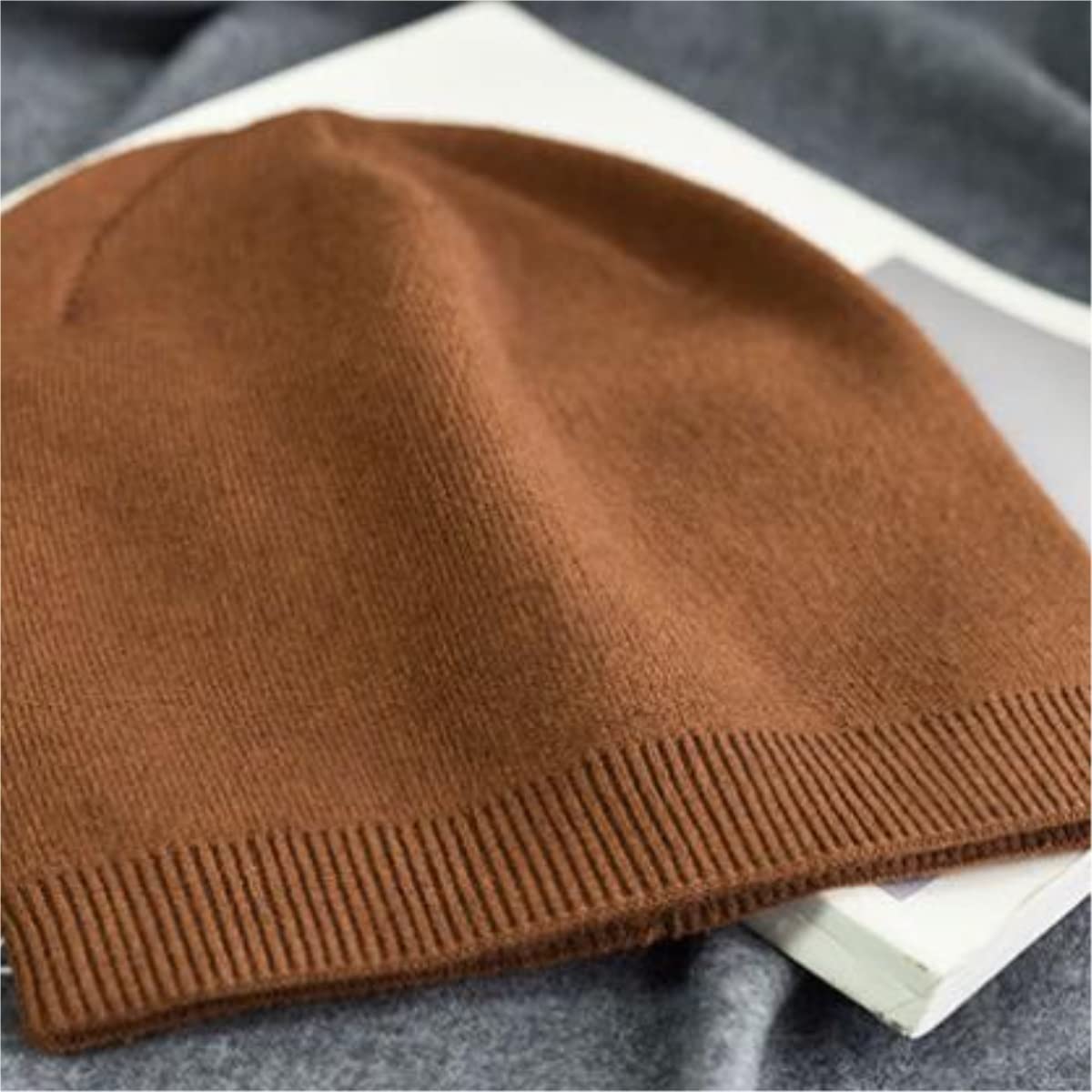 Chapeau d'hiver Bonnet pour Femme Crochet Chapeaux Bonnet, Bonnets Vintage Mignon Tricot Bonnet Chapeau Femmes Chaud Chapeau