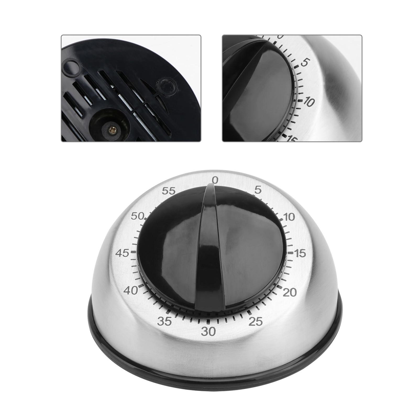 Alasum Mechanischer Farbe. Metall aus Küche und Kunststoff Küchentimer mit Runder Einfachem Zeitsteuerungs Countdown Zufällige zum Kochen und Backen