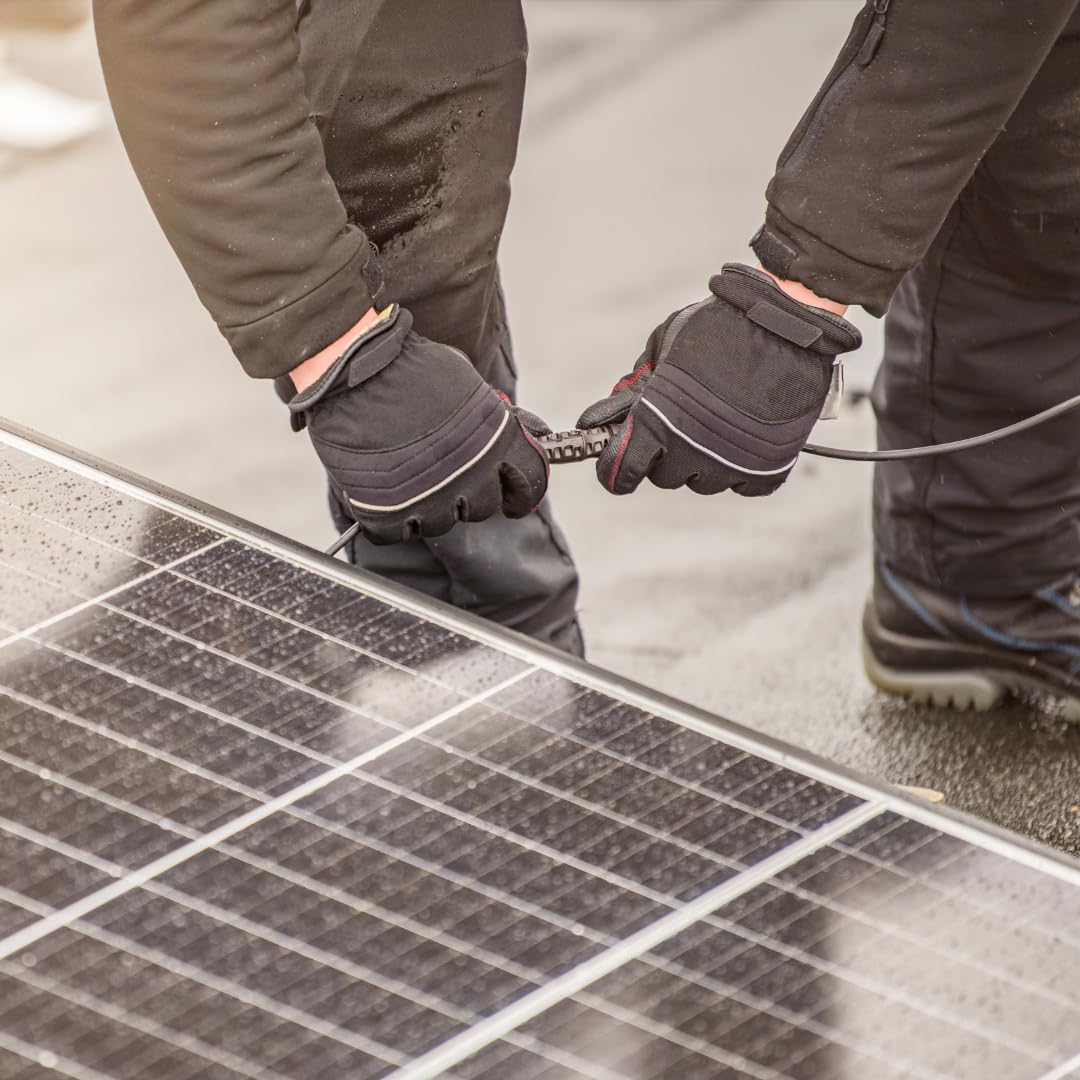 HELUKABEL Konektor solarny Złącze fotowoltaiczne Gniazdo + wtyk MC4 Made in Germany (x10)
