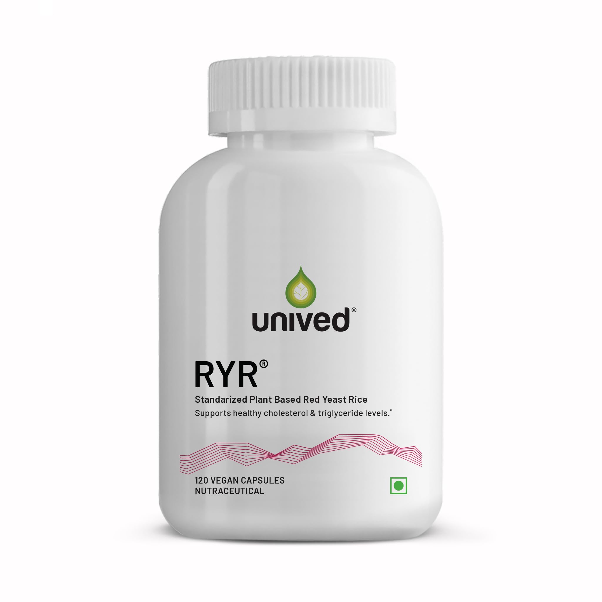 Unived Red Yeast Rice, 1200mg Per Serving, For Heart Health & Cholesterol Management, 120 Capsules-picture-11