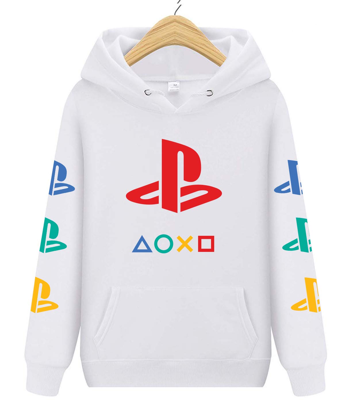 Playstation Japanese PS Hoodie for Men Sweatershirt