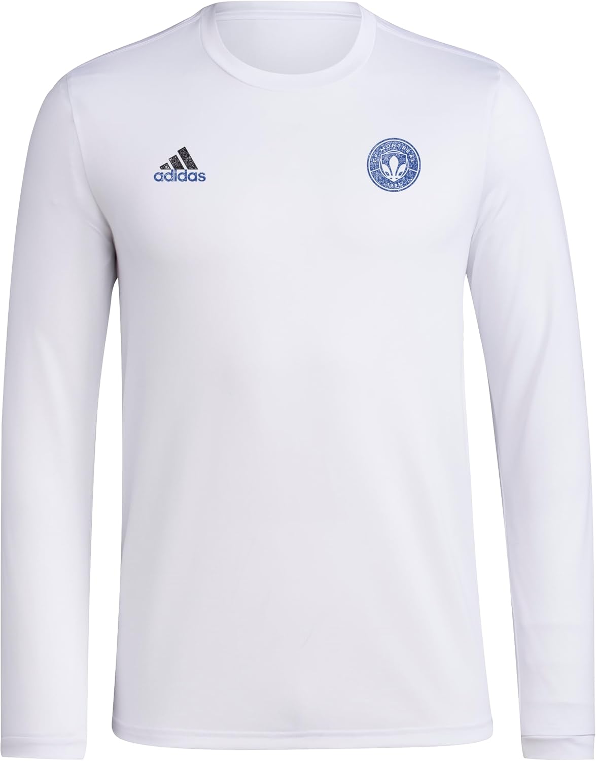 adidas Mens Cf Montreal Long Sleeve Pre-Game T-Shirt