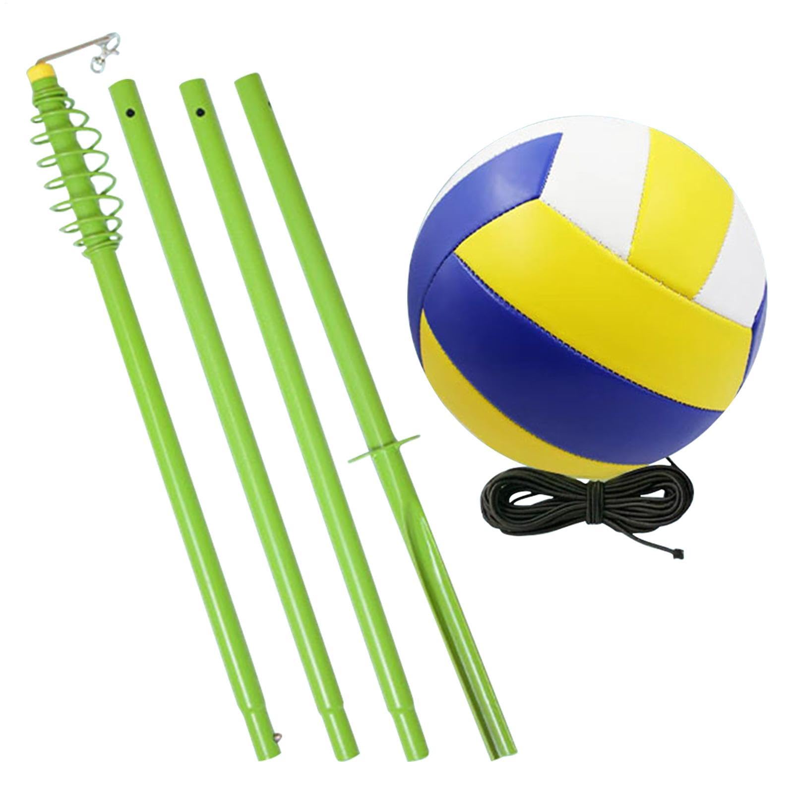 Volleyball Aufschlagtrainer Tragbares Sport- Und Übungsgerät | Volleyball Übungshilfe für Aufschlag, Zuspiel und Angriff Trainingszubehör für Kinder, Erwachsene, Anfänger, Profis, Frauen,