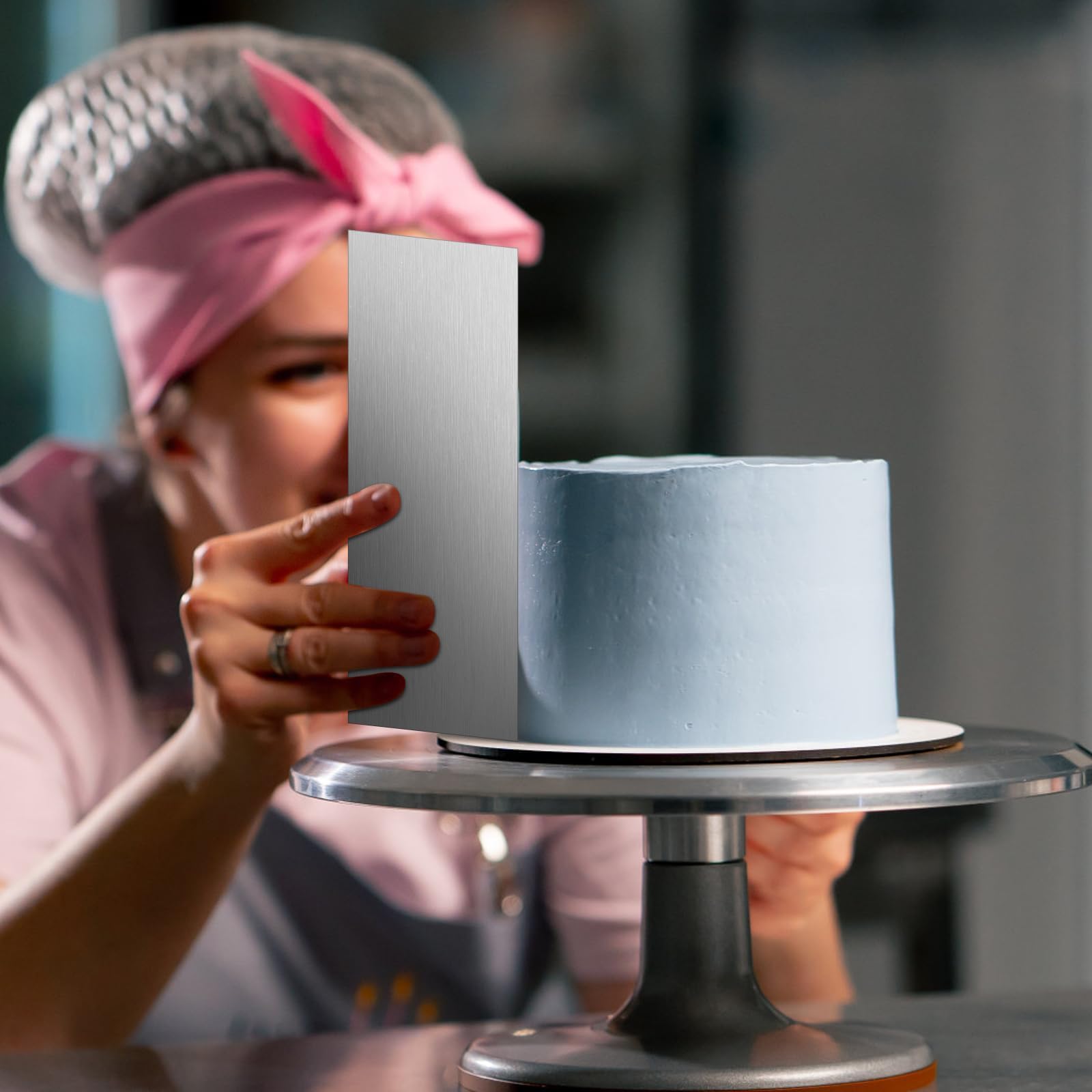 Lisseur Gâteau Gifi Lisseur à Gâteau Acier Inoxydable - Spatule Pour Lisser Crème Et Glaçage Lisseur Gâteau électrique