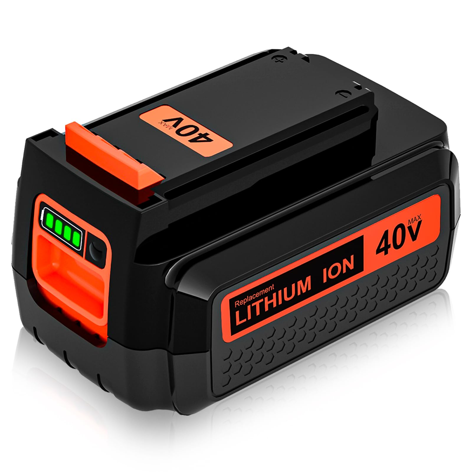 3.0Ah 40 Volt LBX2540 LBX2040 Replacement Battery Compatible with Black and Decker 40V Lithium Battery LBX2540 LBX2040 LBX1540 LBXR36 LBXR2036 LBX36