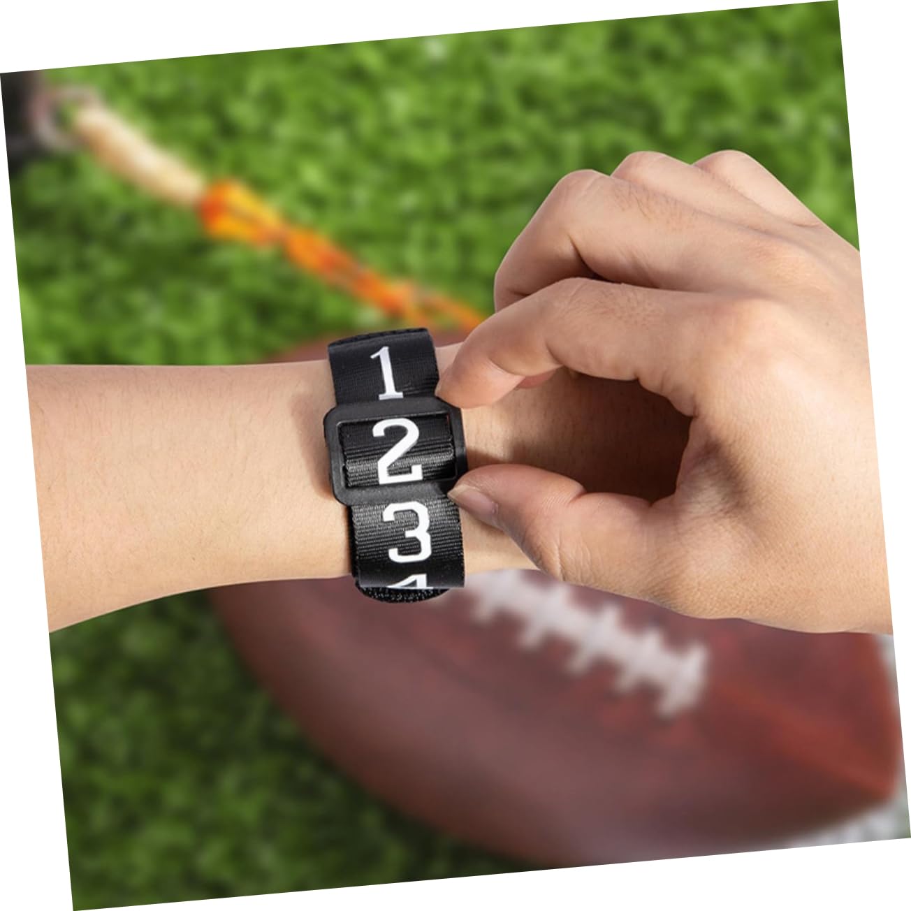 SUPVOX Árbitro De Fútbol Indicador De Número De Jugador De Fútbol Silbato Electronico Silbato Salvavidas Accesorios para Árbitros Equipo De Futbol El Plastico Black