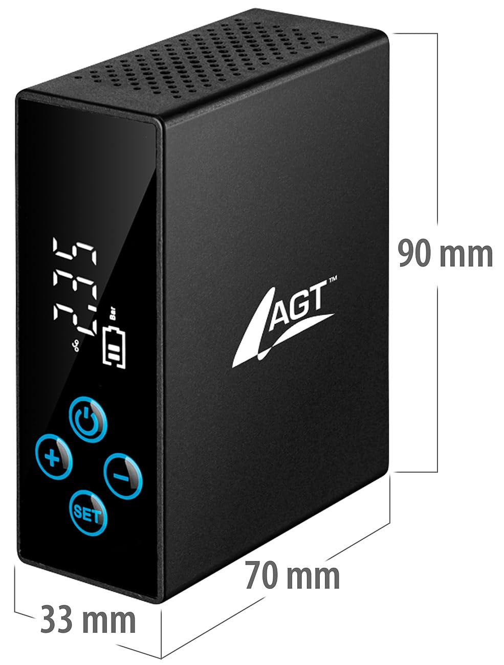 Mini pompe à air rechargeable ALP-160 avec écran LED [AGT]