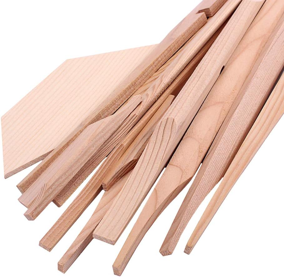 Healifty 17pcs Acoustic Guitar Accessories 41 Inch Guitar Spruce Brace Wood Kit Internal Structure DIY Guitar Tool