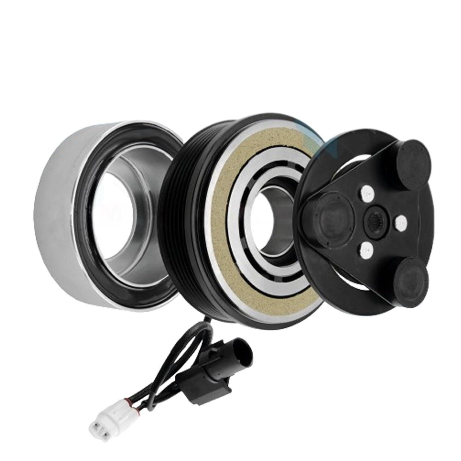 Puaywmoz One Color Ac Compressor Clutch Kit Fit For Mitsubishi Msc90 Fit For Utlander I 2.0 Mr958862 Akc200a215bb A/C Air Conditioning Compressor Clutch Pulley