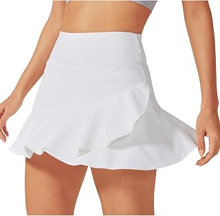Tennis Skirts for Women with Pockets Pleated Golf Athletic Skort Skirts with Shorts High Waisted