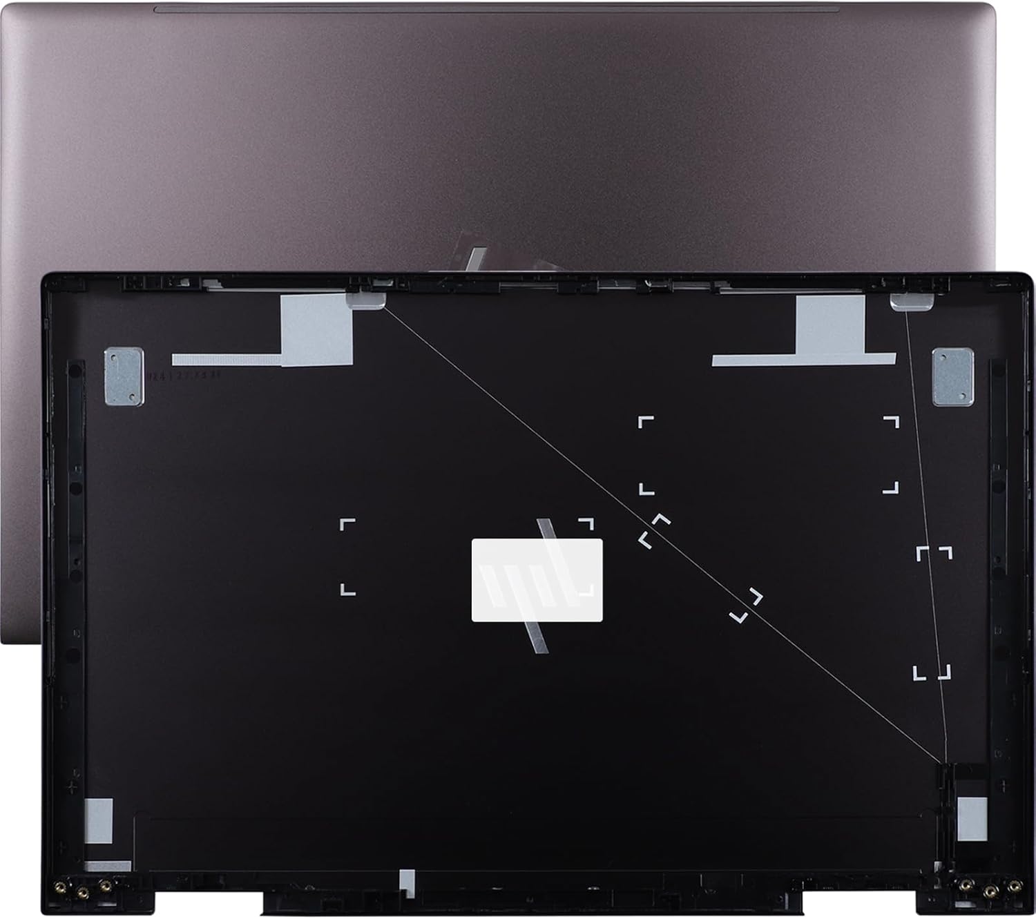 Replacement LCD Back Cover Top Case Rear Lid for HP Envy X360 15-ED 15-EE 15M-ED 15M-EE 15T-ED 15T-ED000 15M-ED0013DX 15M-ED0023DX 15M-EE0013DX 15M-EE0023DX 15-EE1093CL Laptop P/N: L93204-001 Brown