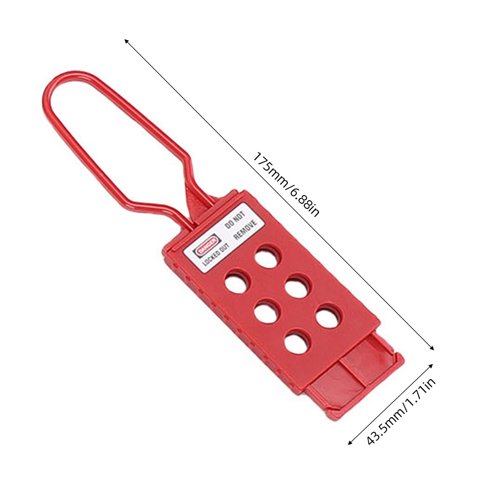 Kit de Etiquetado de Bloqueo, Juego Loto de Seguridad Eléctrica con Bolsa de Nailon Resistente, Candados, Bloqueos de Disyuntores, Bloqueo de Enchufe, Dispositivos de de