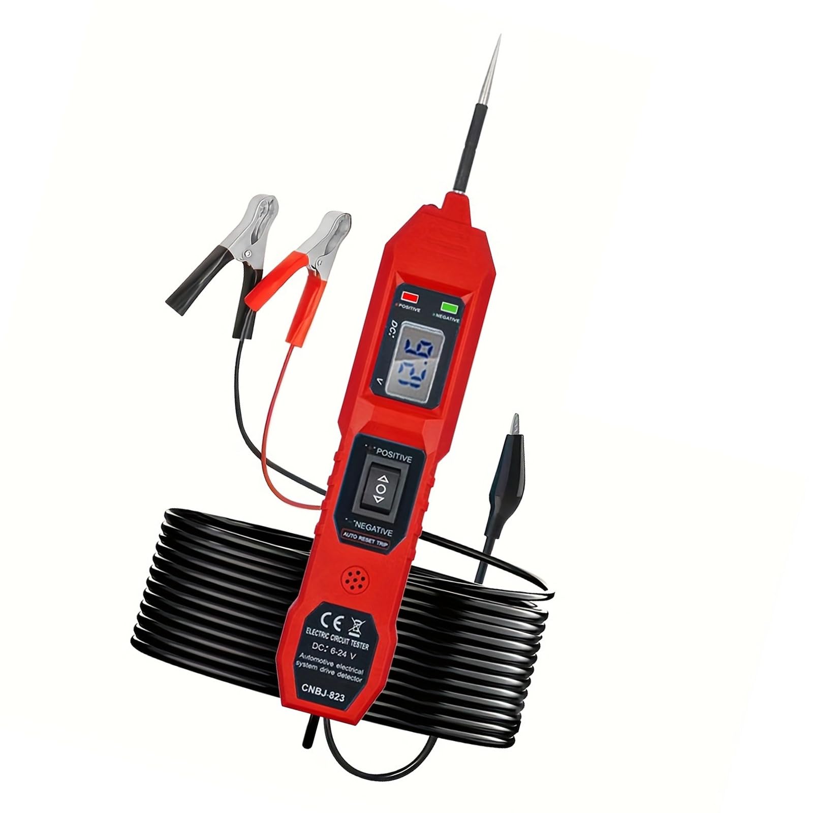 Testeur de circuit électrique résout les pannes de 3,5 à 36 V