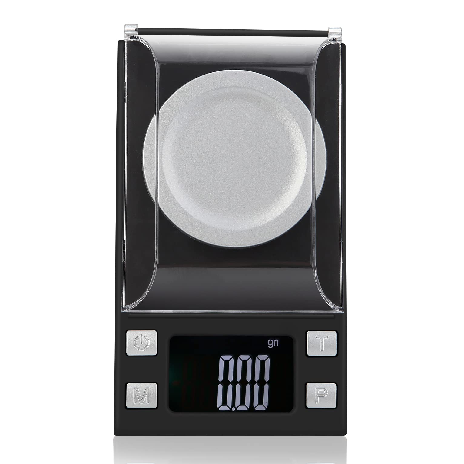 Waga jubilerska 0,001 g cyfrowa waga miligramowa z wyświetlaczem LCD cyfrowa kieszonkowa waga laboratoryjna waga kieszonkowa z odważnikami kalibracyjnymi pęsetą i szalką wa(50g