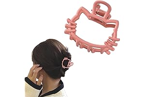Purrfectly Adorable: Pink Kitty Hair Claw Clip