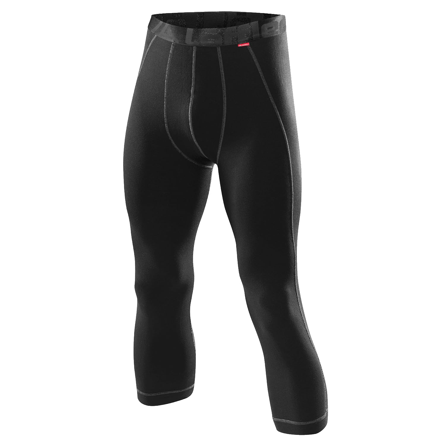 Löffler Men's Underwear HR 3/4 Transtex Warm, Men, Unterhose 3/4 Transtex Warm, black, 48 (EU)