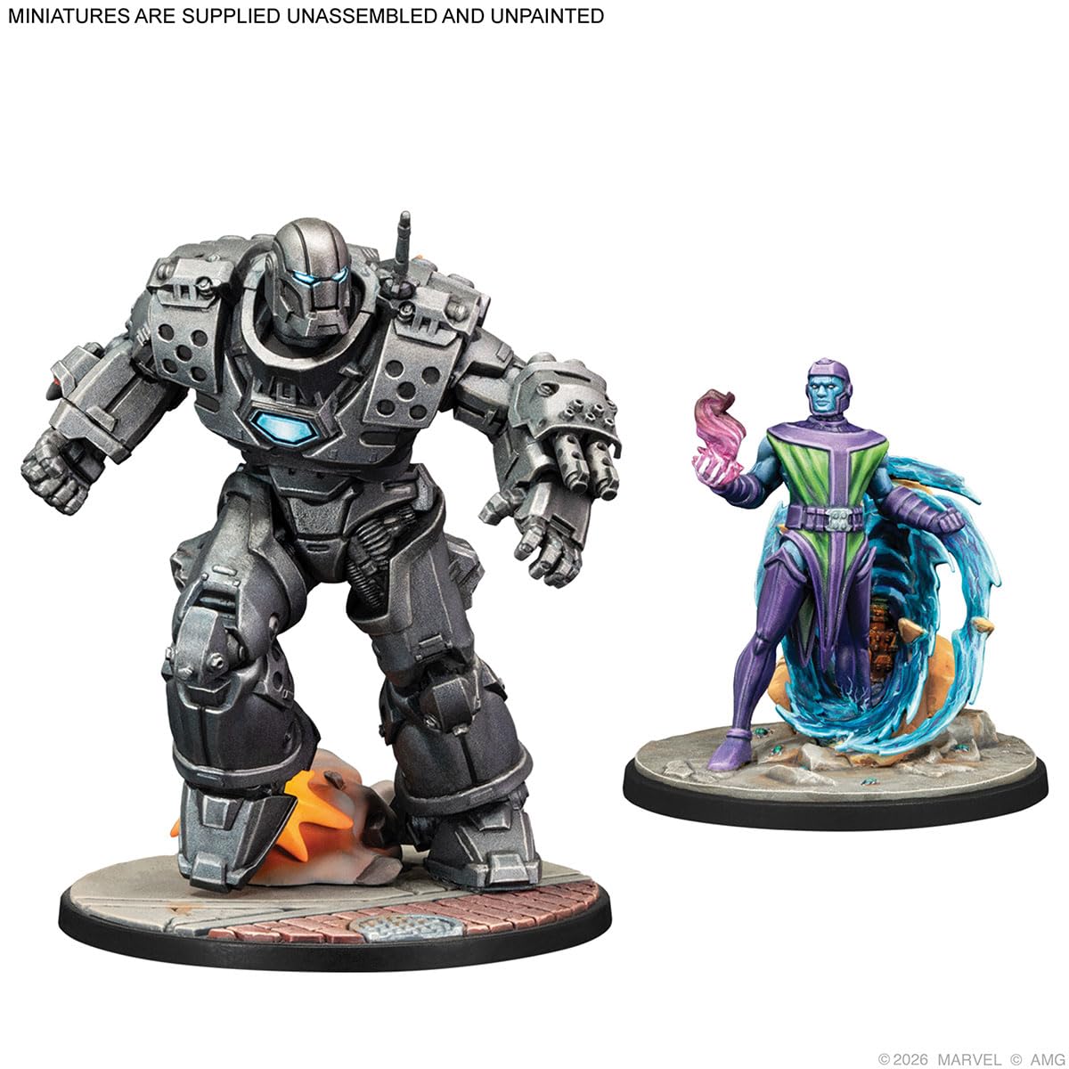 Atomic Mass Games | Marvel Crisis Protocol Iron Lad, Iron Monger, Kang The Conqueror And Rescue | Character Pack | 2-4 Giocatori | 40-80 Minuti - 3