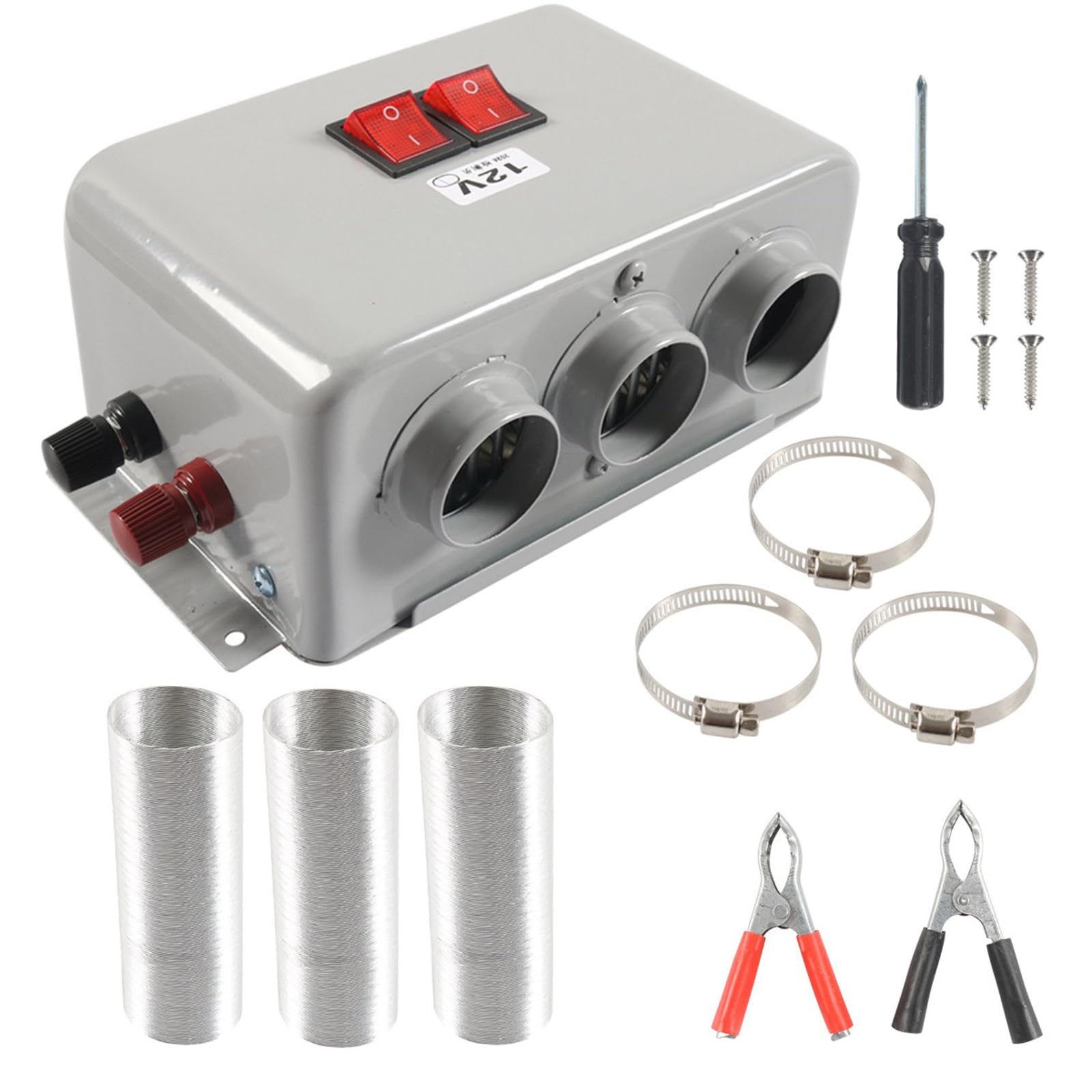 Désembueur de pare-brise haute performance 12 W à W pour éliminer rapidement le gel et le brouillard matin