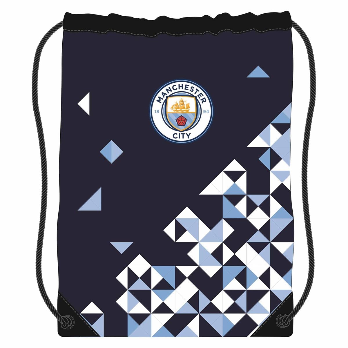 Manchester City FC Drawstring Particle Gym Bag Sports Swimming Official Licensed