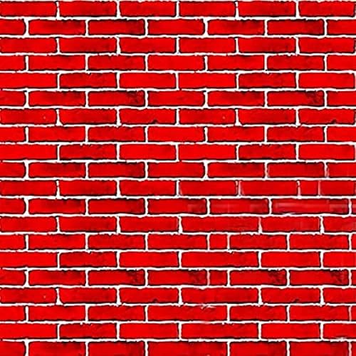 Signs Authority Brick Wall Backdrop for Christmas | 4 Foot x 30 Foot | Party Supplies Decoration | Brick Backdrop & Fireplace Backdrop Decoration for December Decoration