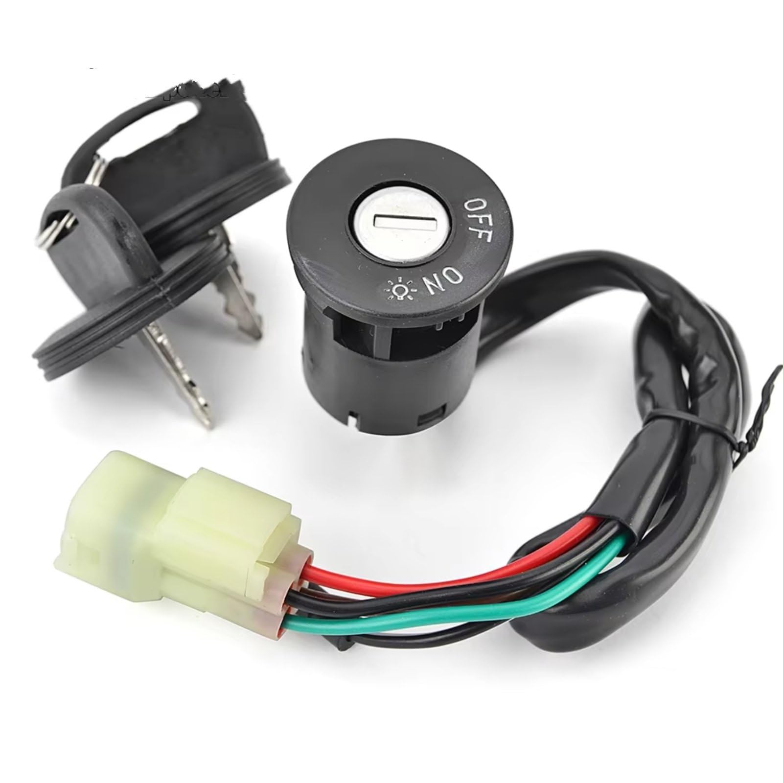 Interrupteur Clé Contact Moto pour Kymco ATV pour MXU 50 150 2009-2010 LB30AA 35010-LCA4-9V0 Clé Contacteur Allumage