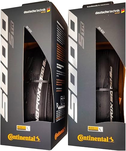 Continental Grand Prix 5000 S TR - Tubeless Ready - Paquete de 2 neumáticos