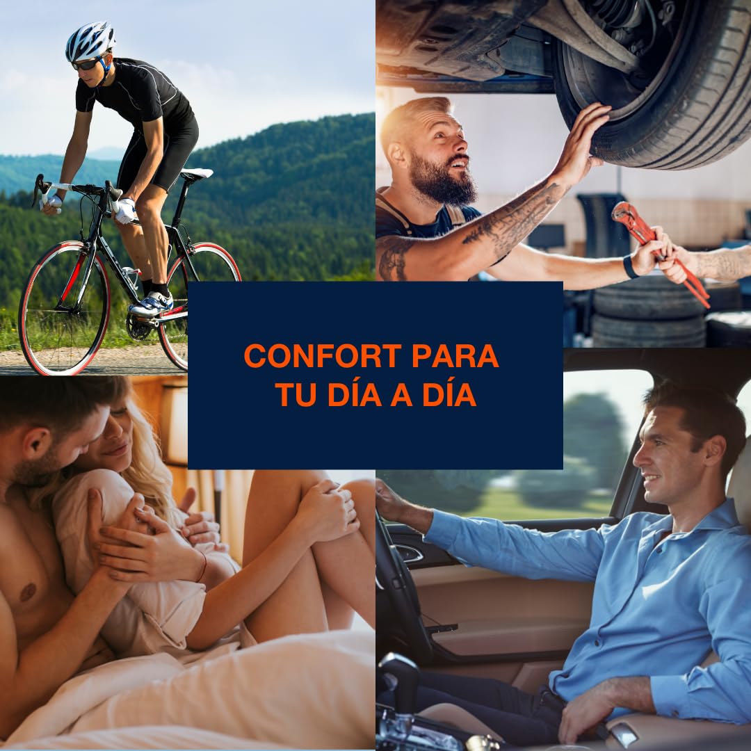 NO HAIR CREW Dry & Fresh Polvo Íntimo para Hombres 100 g – Polvo Corporal Sin Talco contra el Sudor, el Olor y las Rozaduras – Frescor y Comodidad Duraderos