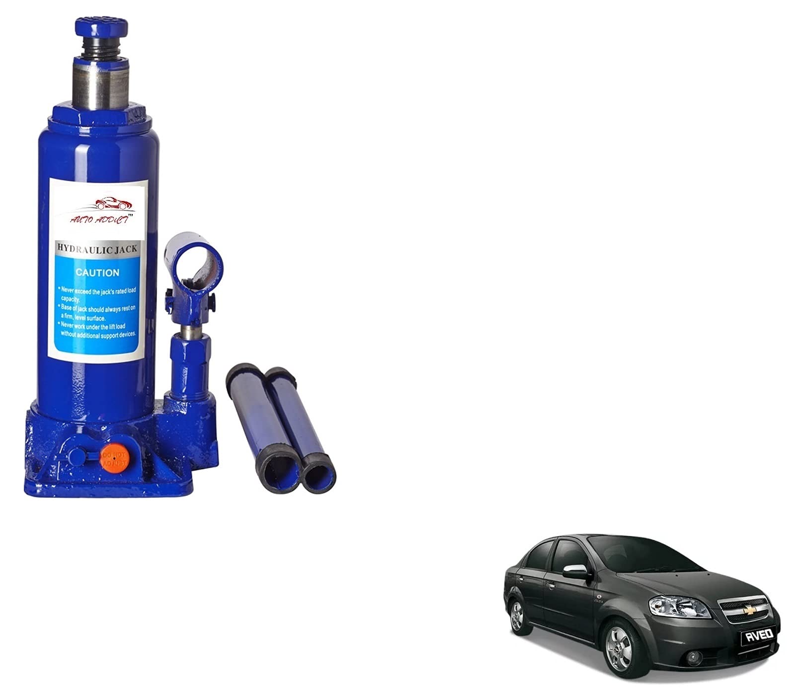 Buy Auto Addict Hydraulic Bottle Jack Car Jack 5 ton(5000 KGS) for
