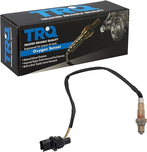 Vista 179 de TRQ Sensor de Oxígeno O2 de 4 Hilos de Banda Estrecha Compatible con VW Atlas 2.0L 2018-21, VW GTI 2.0L 2016-18, Audi A3 Quattro 2.0L 2015-18, VW
