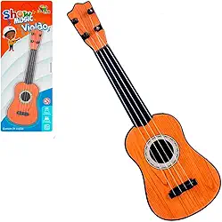 Genérico Mini Violão Cavaquinho Infantil, Brinquedo Violão Musical