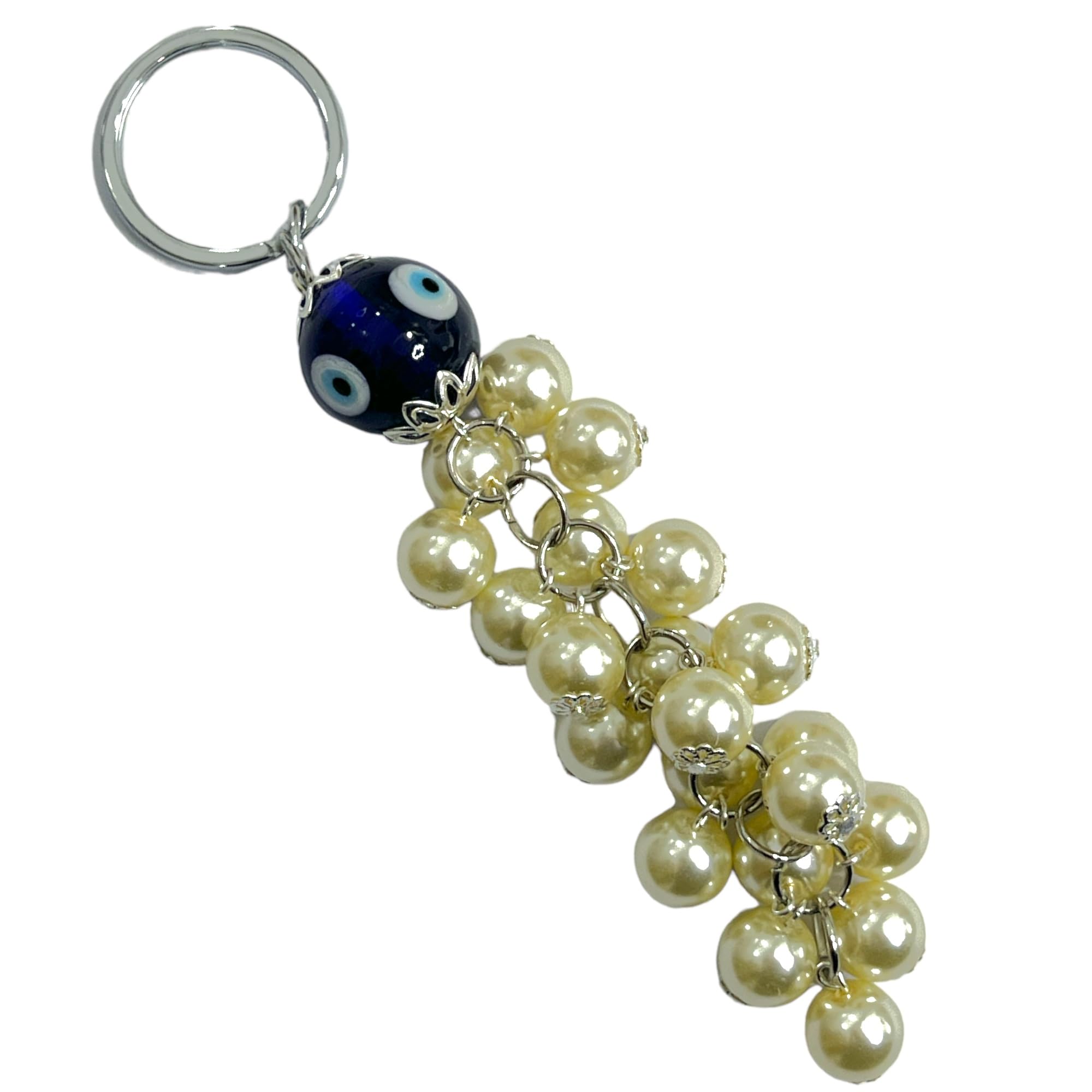 Evil Eye Keychain - Stainless Steel Gift -5