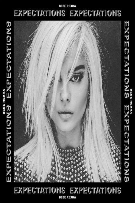 By GREENWORLDDECOR Bebe Rexha Expectations 12 x 18 Matte inch poster